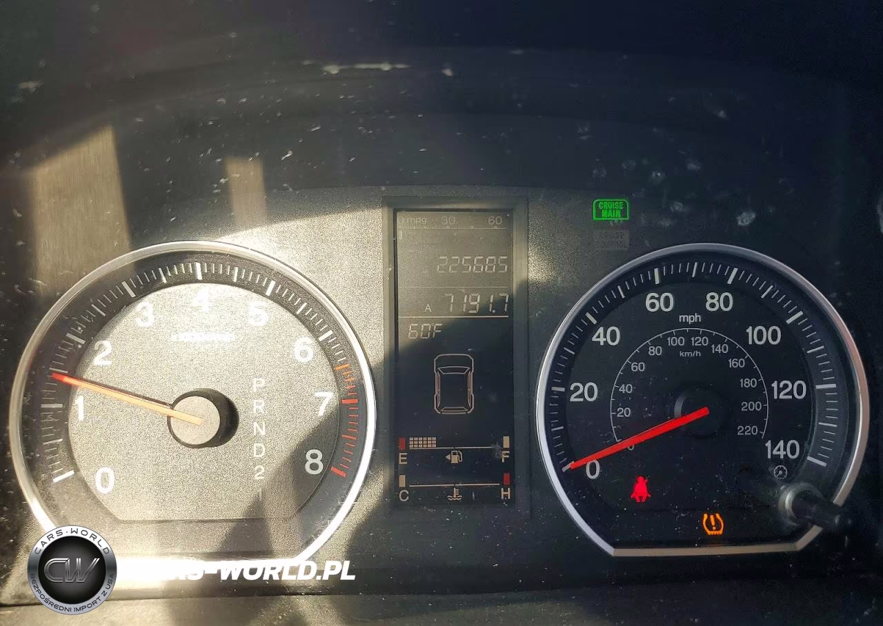 2008 Honda Cr-V Exl VIN:JHLRE387X8C011550 - 9