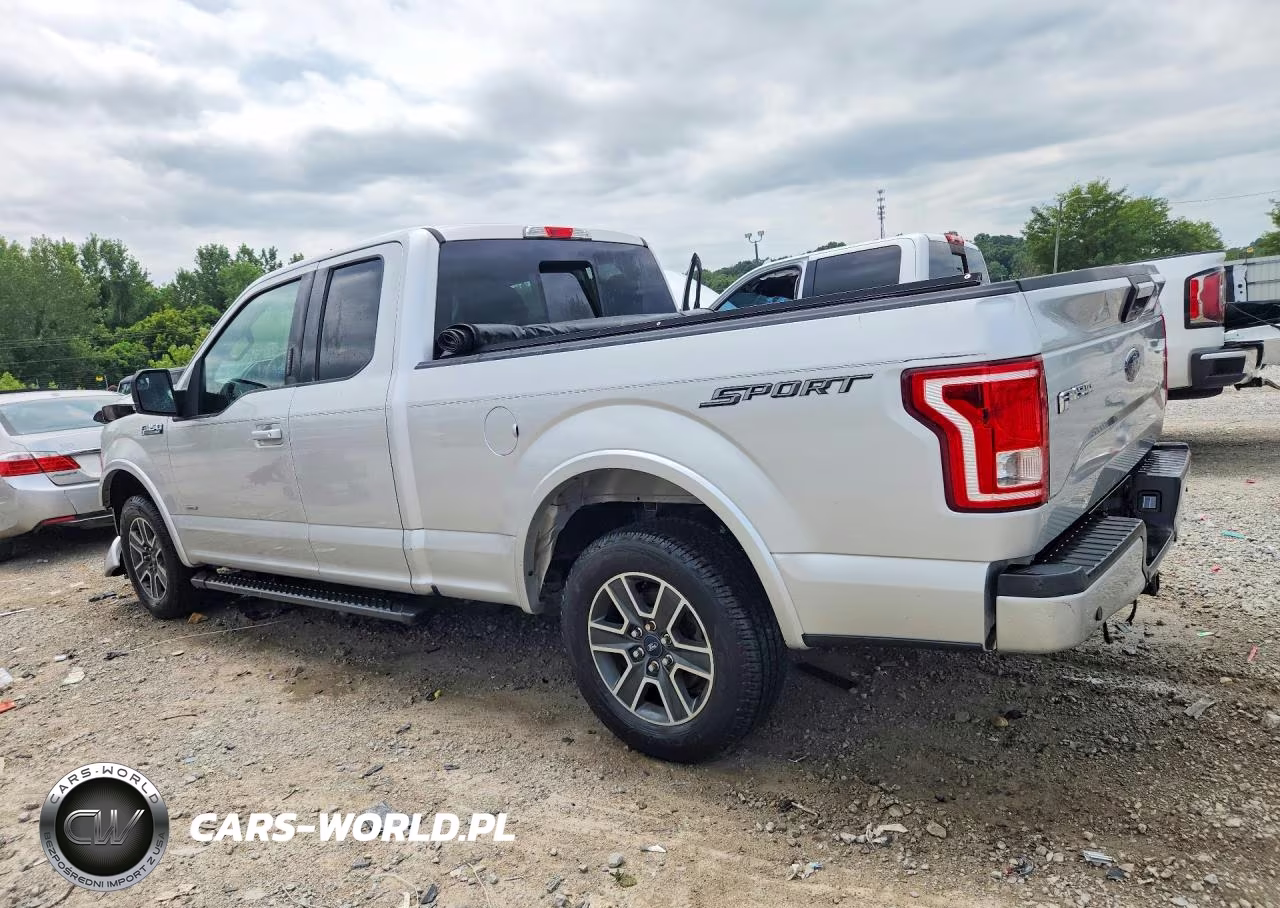 2016 Ford F150 Super Cab VIN:1FTEX1CP1GKF10971 - 2