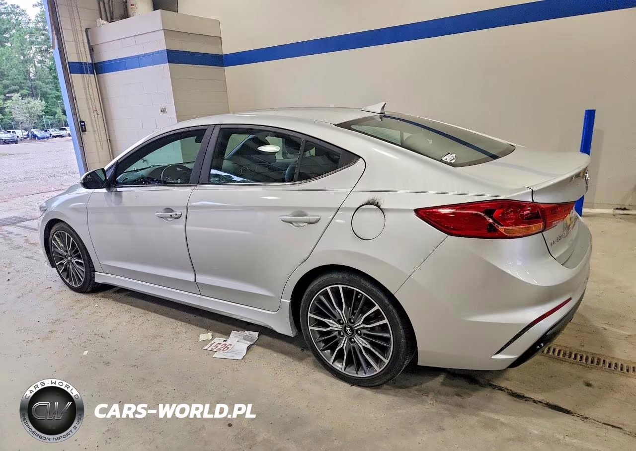 2017 Hyundai Elantra Sport VIN:KMHD04LB5HU322817 - 2