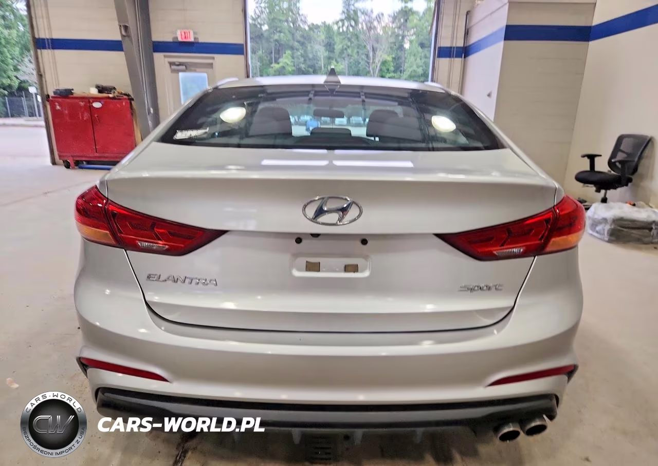 2017 Hyundai Elantra Sport VIN:KMHD04LB5HU322817 - 6