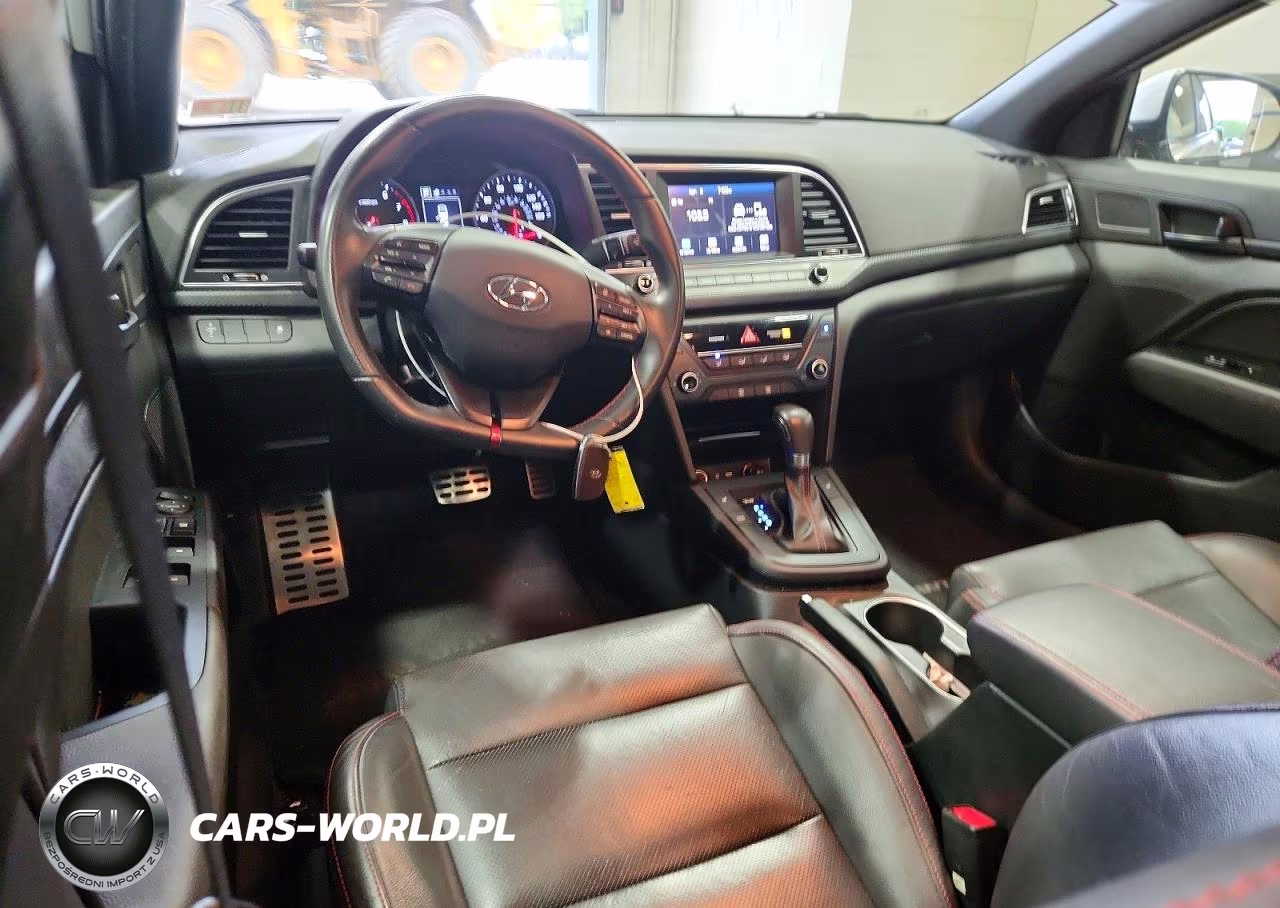 2017 Hyundai Elantra Sport VIN:KMHD04LB5HU322817 - 8