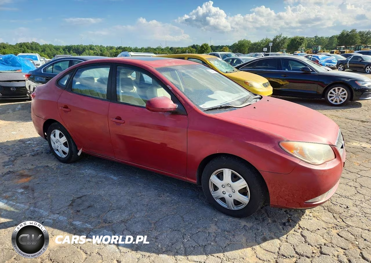 2007 Hyundai Elantra Gls VIN:KMHDU46D57U124559 - 4