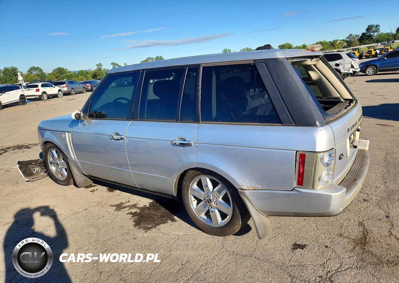 2006 Land Rover Range Rover Hse VIN:SALMF15406A223703 - 2