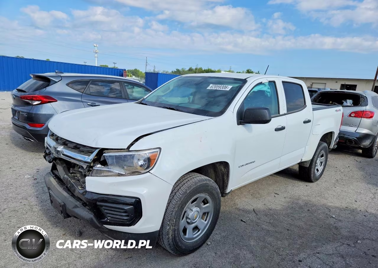 2022 Chevrolet Colorado VIN:1GCGTBEN7N1299168 - 1