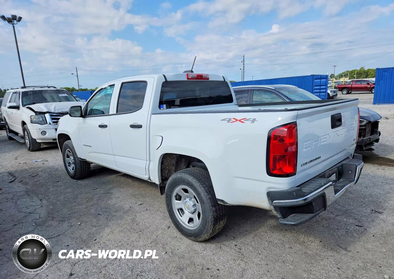 2022 Chevrolet Colorado VIN:1GCGTBEN7N1299168 - 2