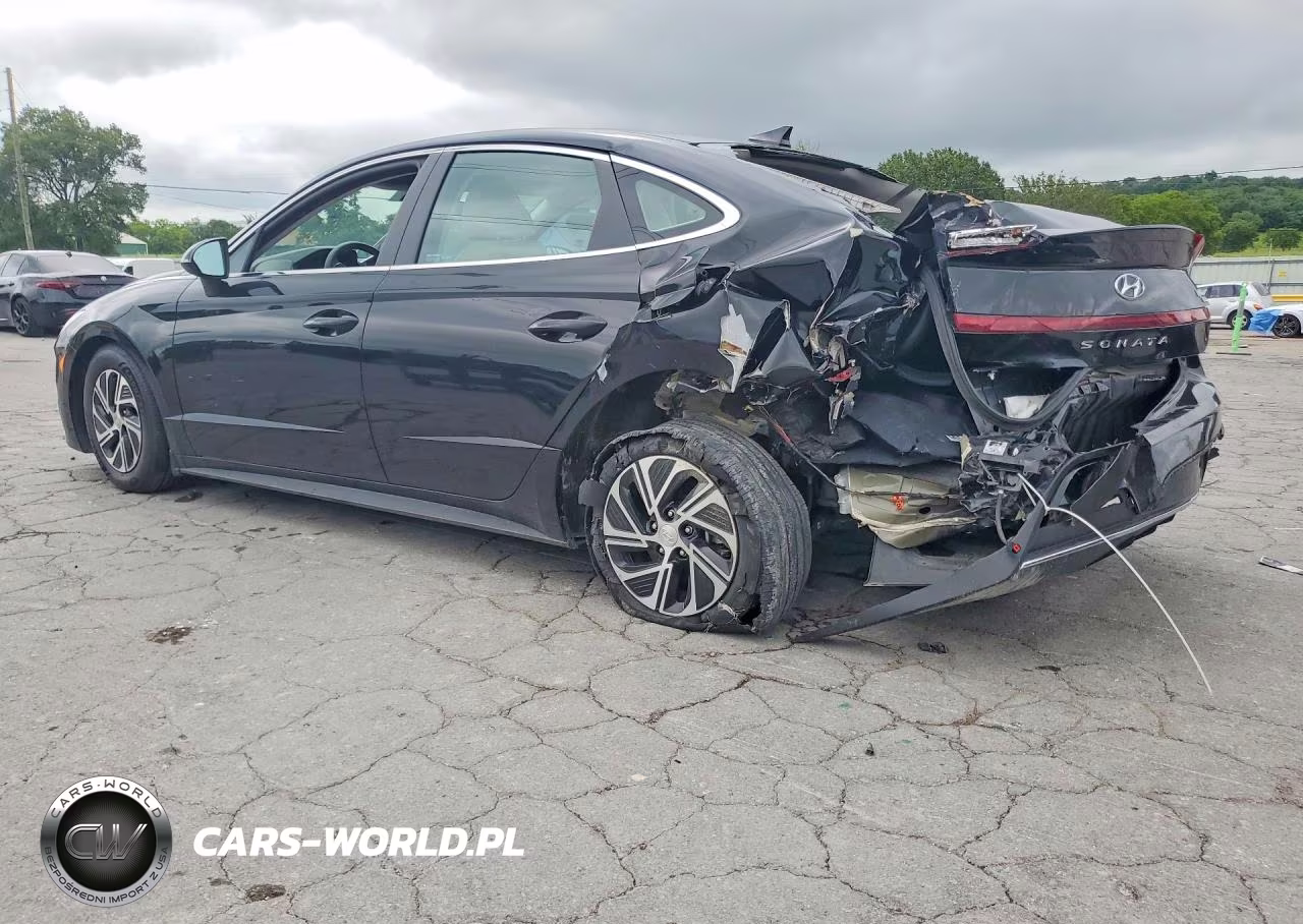 2021 Hyundai Sonata Hybrid VIN:KMHL24JJ2MA029663 - 2
