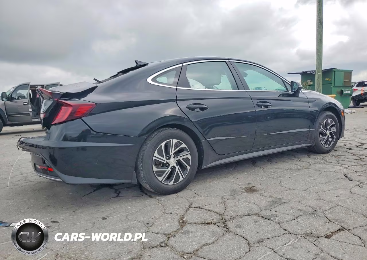 2021 Hyundai Sonata Hybrid VIN:KMHL24JJ2MA029663 - 3