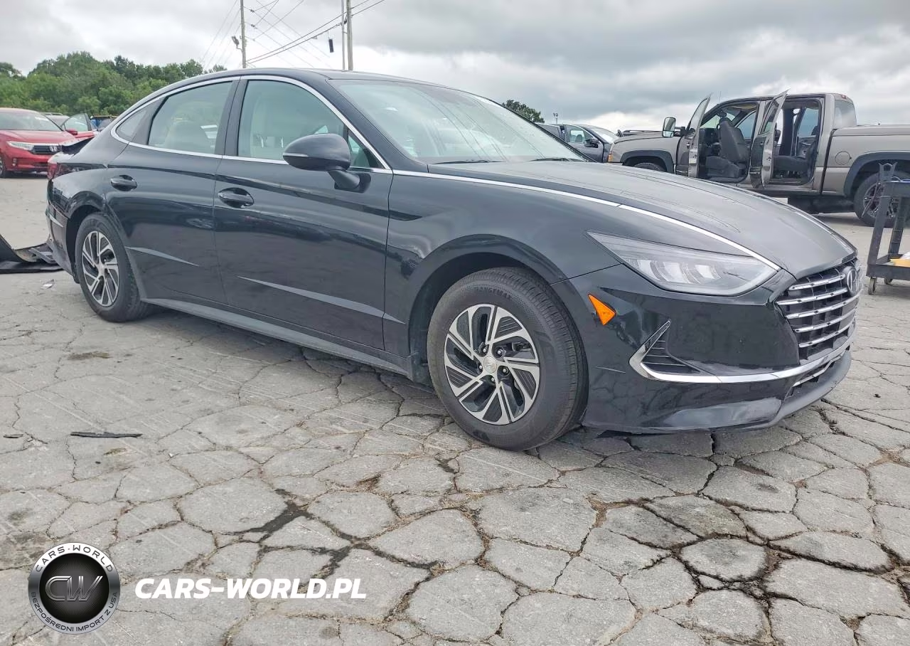 2021 Hyundai Sonata Hybrid VIN:KMHL24JJ2MA029663 - 4