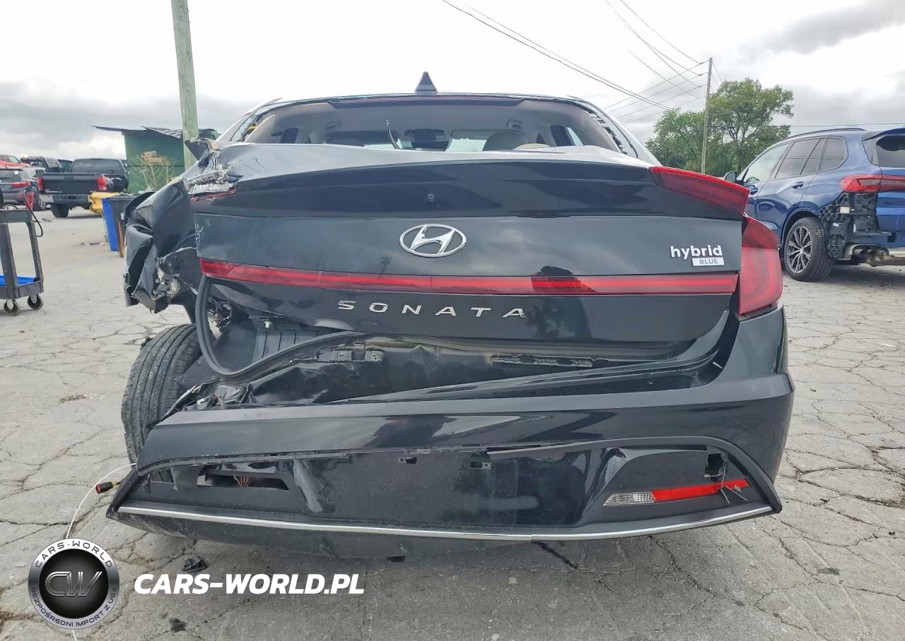 2021 Hyundai Sonata Hybrid VIN:KMHL24JJ2MA029663 - 6