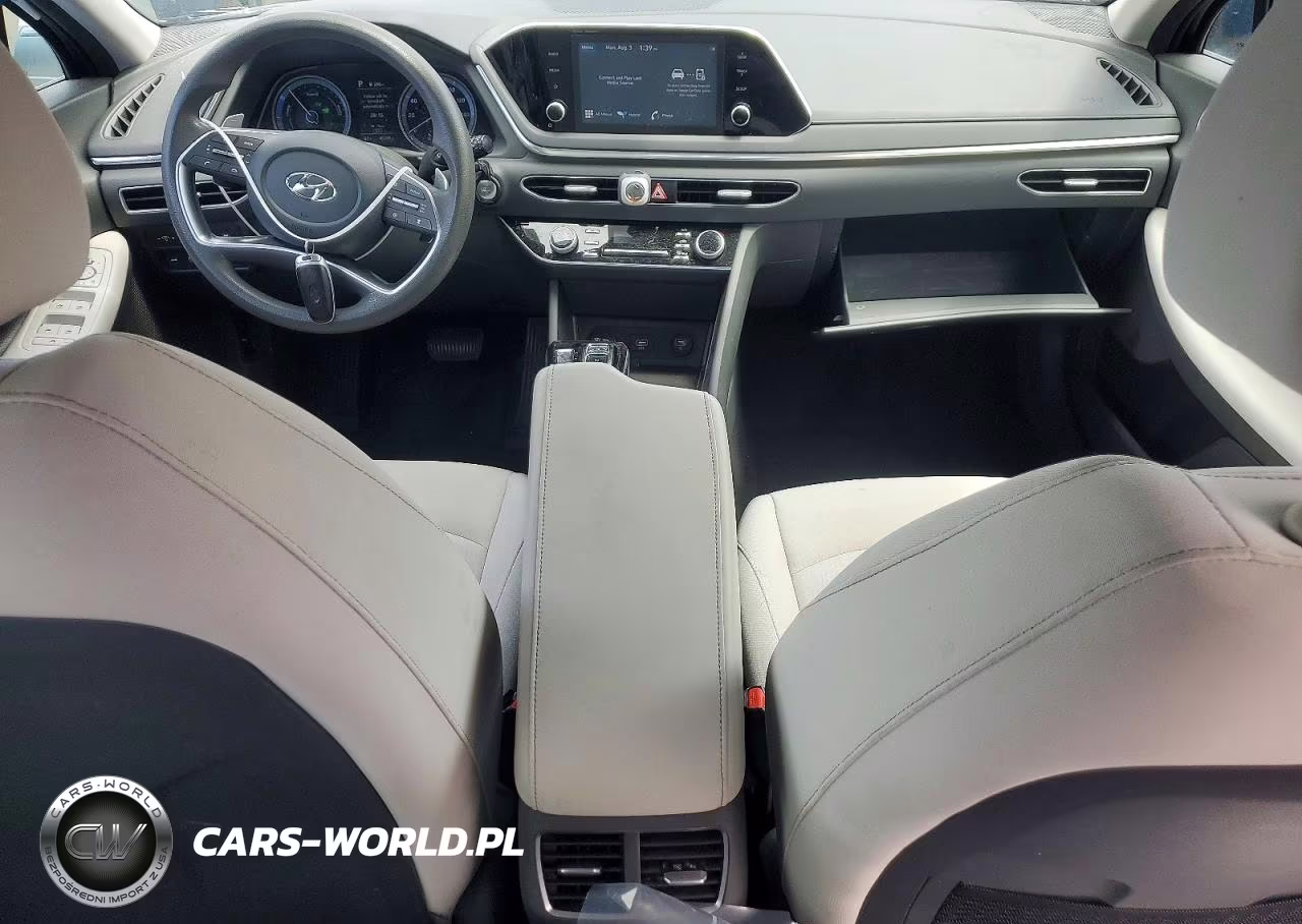 2021 Hyundai Sonata Hybrid VIN:KMHL24JJ2MA029663 - 8