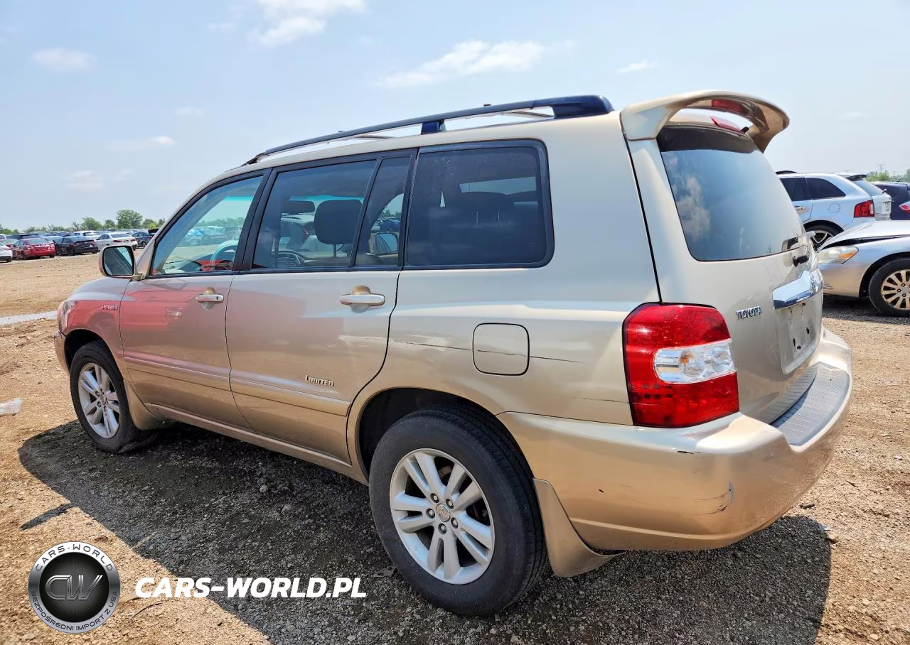 2007 Toyota Highlander Hybrid VIN:JTEDW21A670020777 - 2