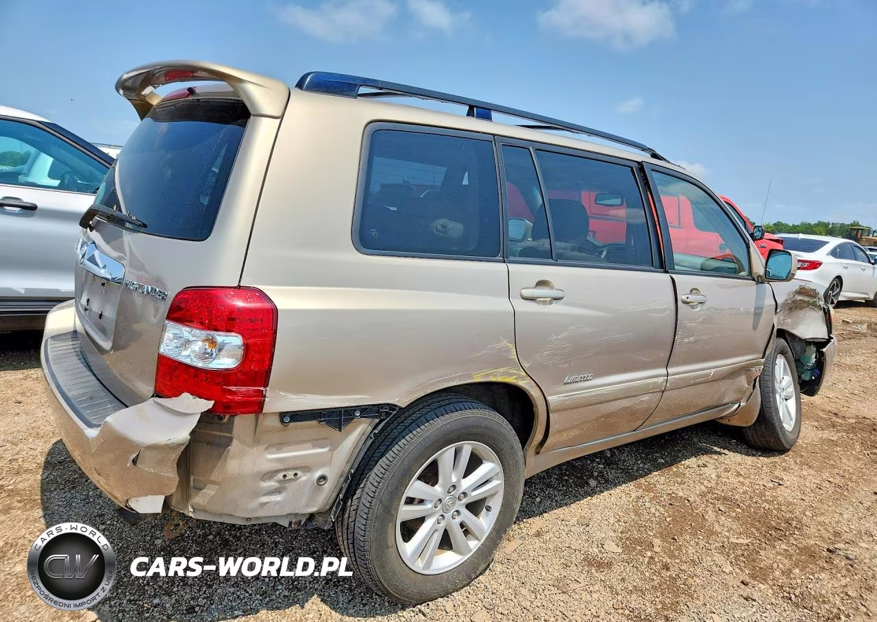 2007 Toyota Highlander Hybrid VIN:JTEDW21A670020777 - 3