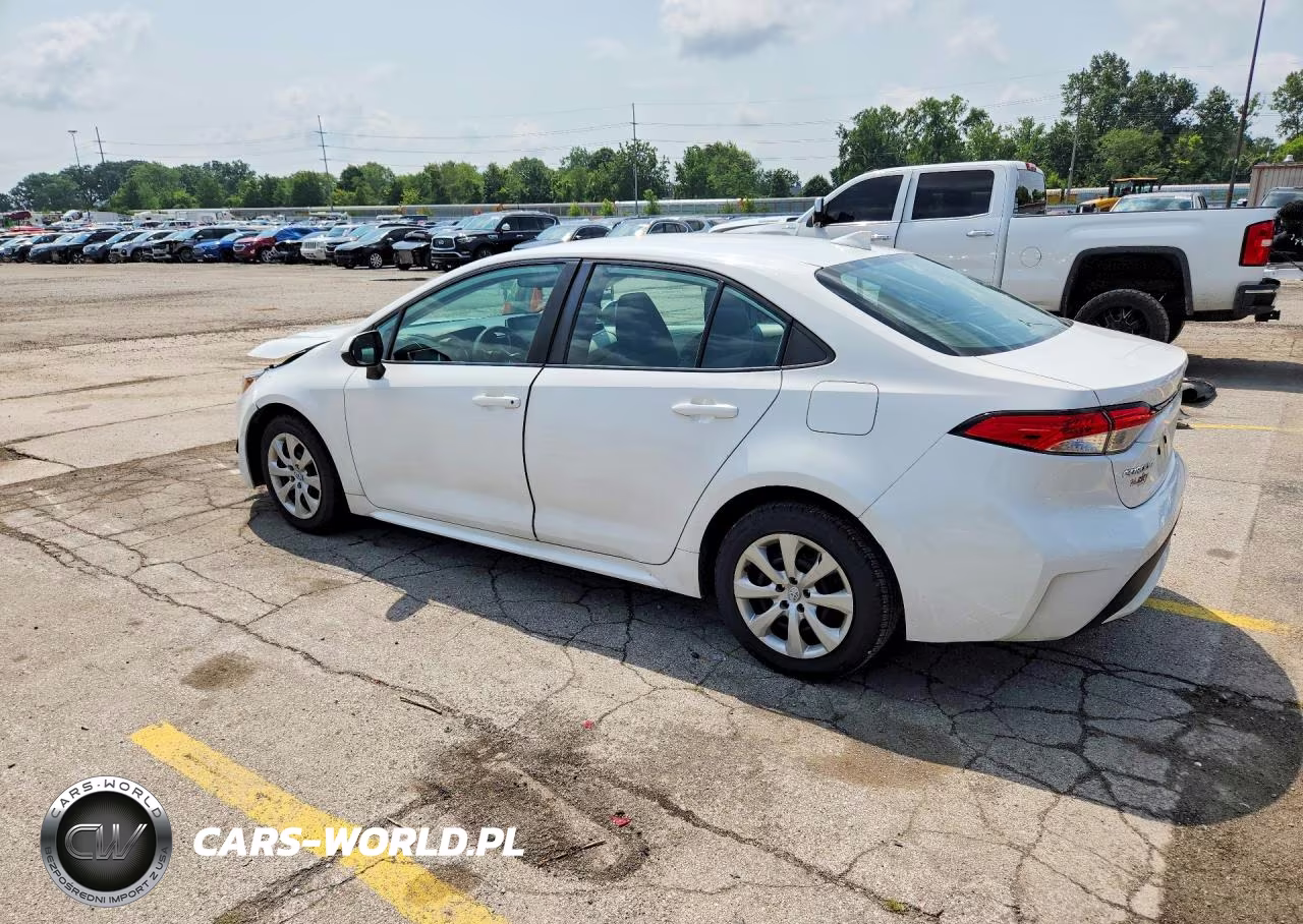 2020 Toyota Corolla Le VIN:5YFEPRAE3LP017417 - 2