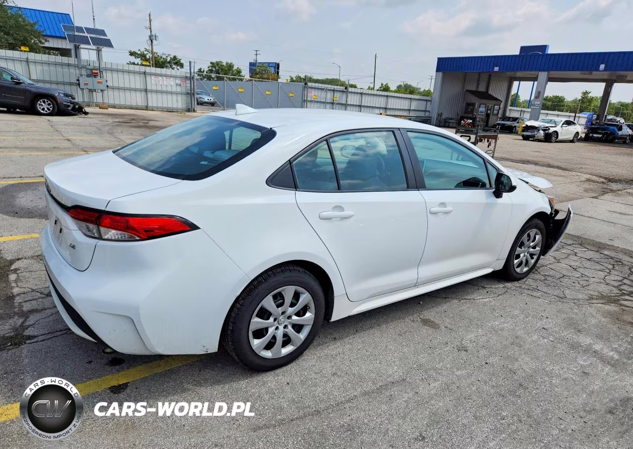 2020 Toyota Corolla Le VIN:5YFEPRAE3LP017417 - 3