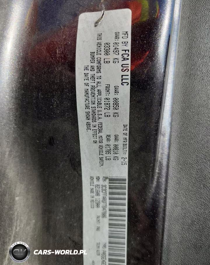 2015 Fiat 500 Pop VIN:3C3CFFAR6FT647806 - 12