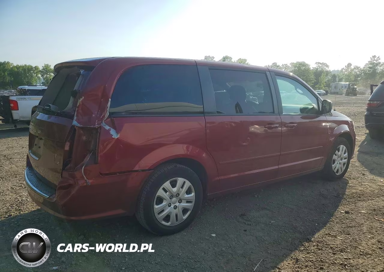 2014 Dodge Grand Caravan Se VIN:2C4RDGBG7ER384547 - 3