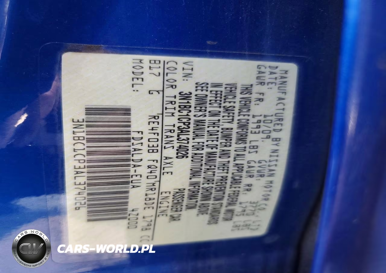 2010 Nissan Versa 1.8 S VIN:3N1BC1CP3AL374026 - 14