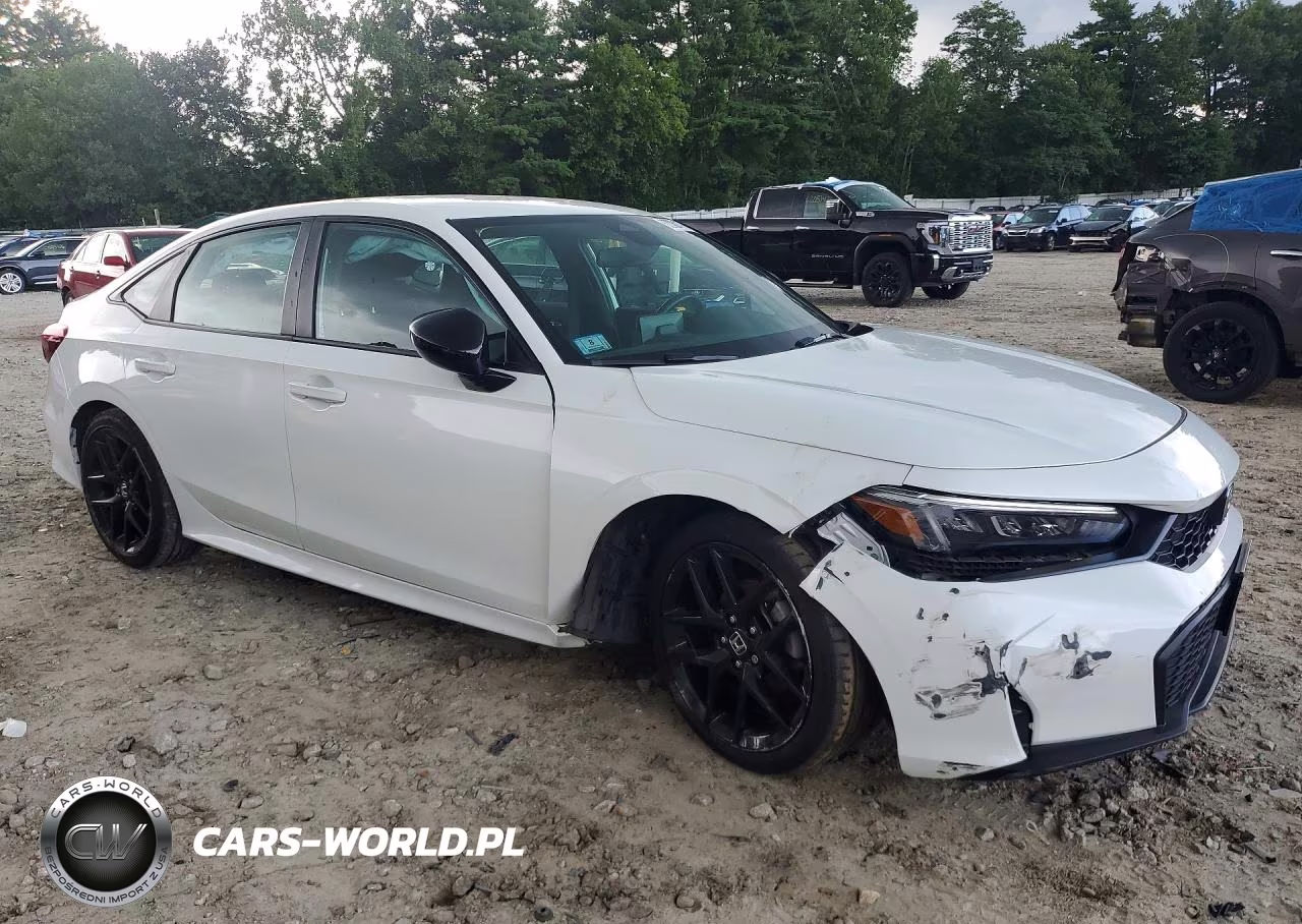 2025 Honda Civic Sport VIN:2HGFE2F58SH513359 - 4
