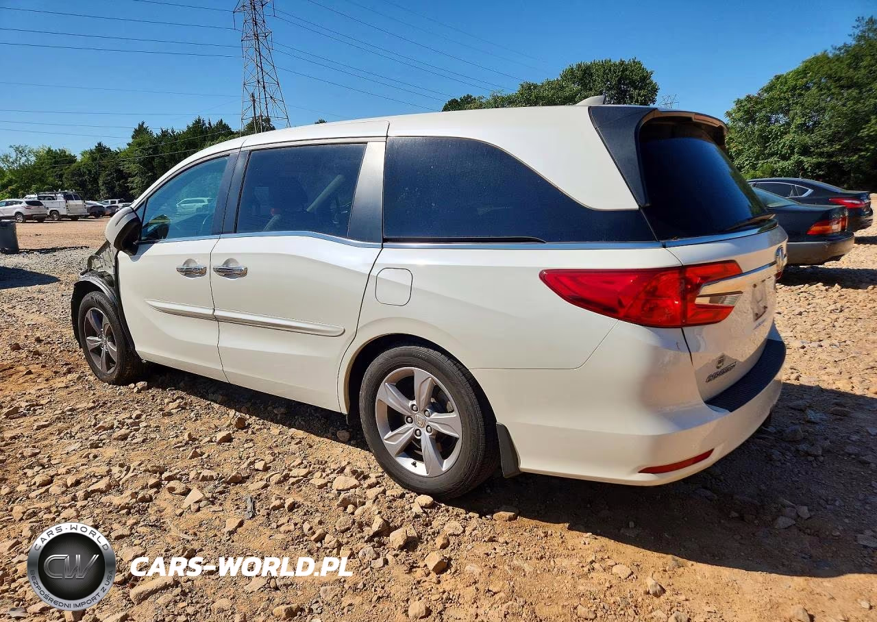 2018 Honda Odyssey Exl VIN:5FNRL6H75JB047322 - 2