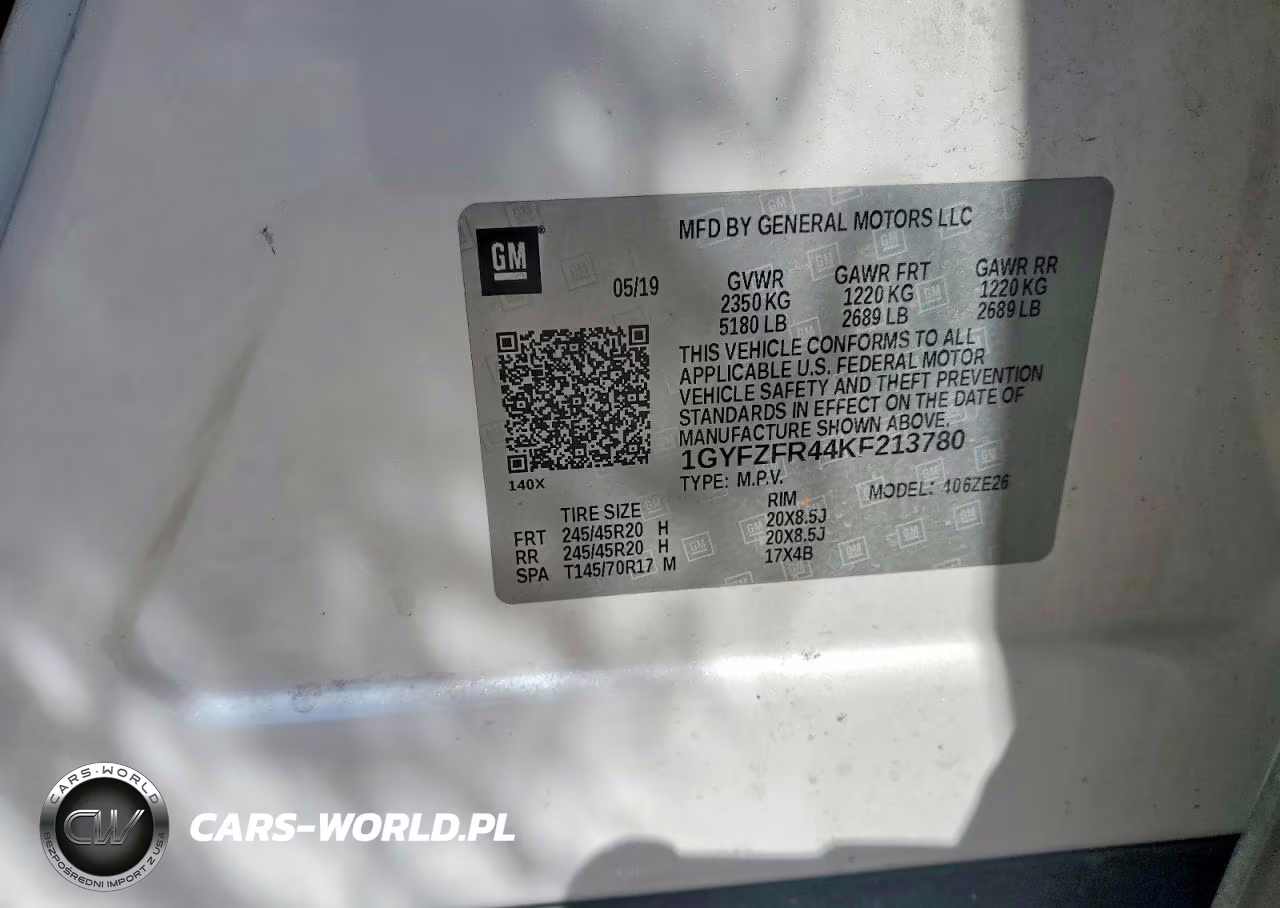2019 Cadillac Xt4 Sport VIN:1GYFZFR44KF213780 - 13