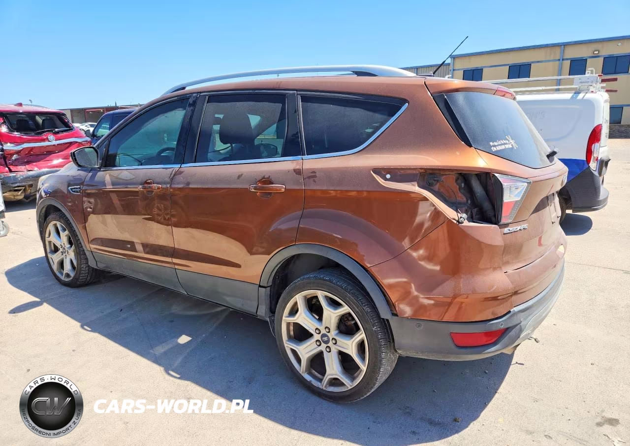 2017 Ford Escape Titanium VIN:1FMCU0J93HUB01676 - 2