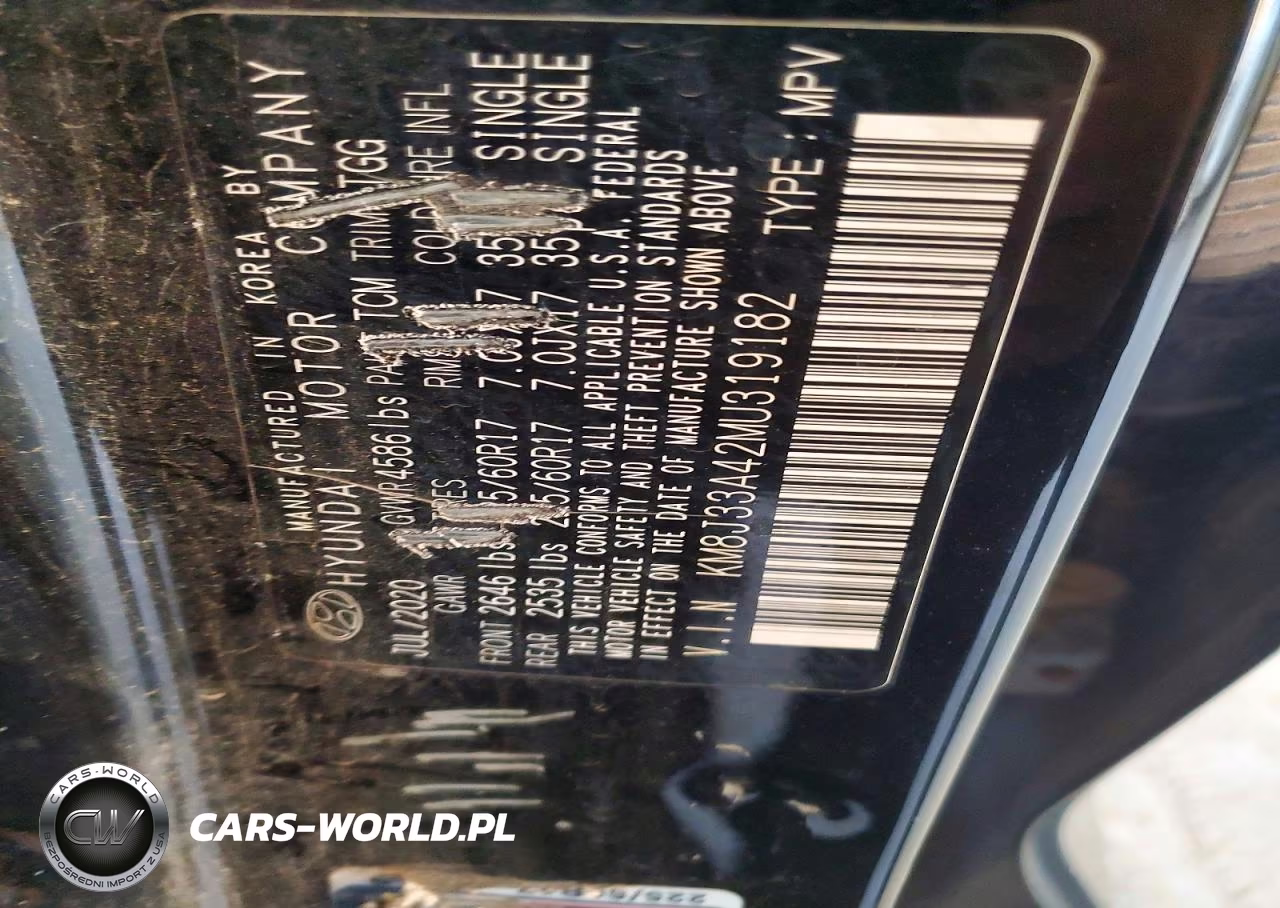 2021 Hyundai Tucson Value VIN:KM8J33A42MU319182 - 13