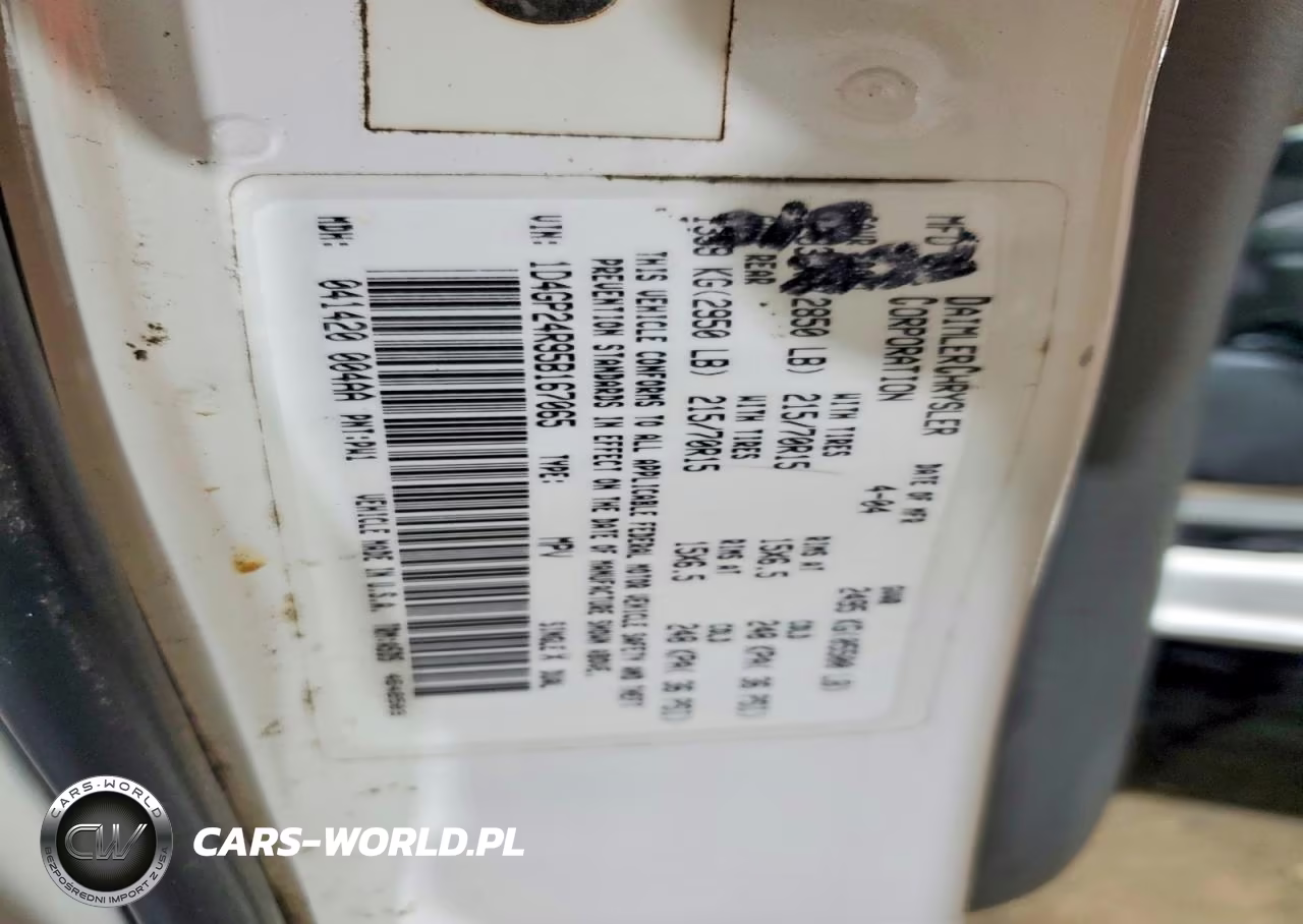 2005 Dodge Grand Caravan Se VIN:1D4GP24R95B167065 - 13