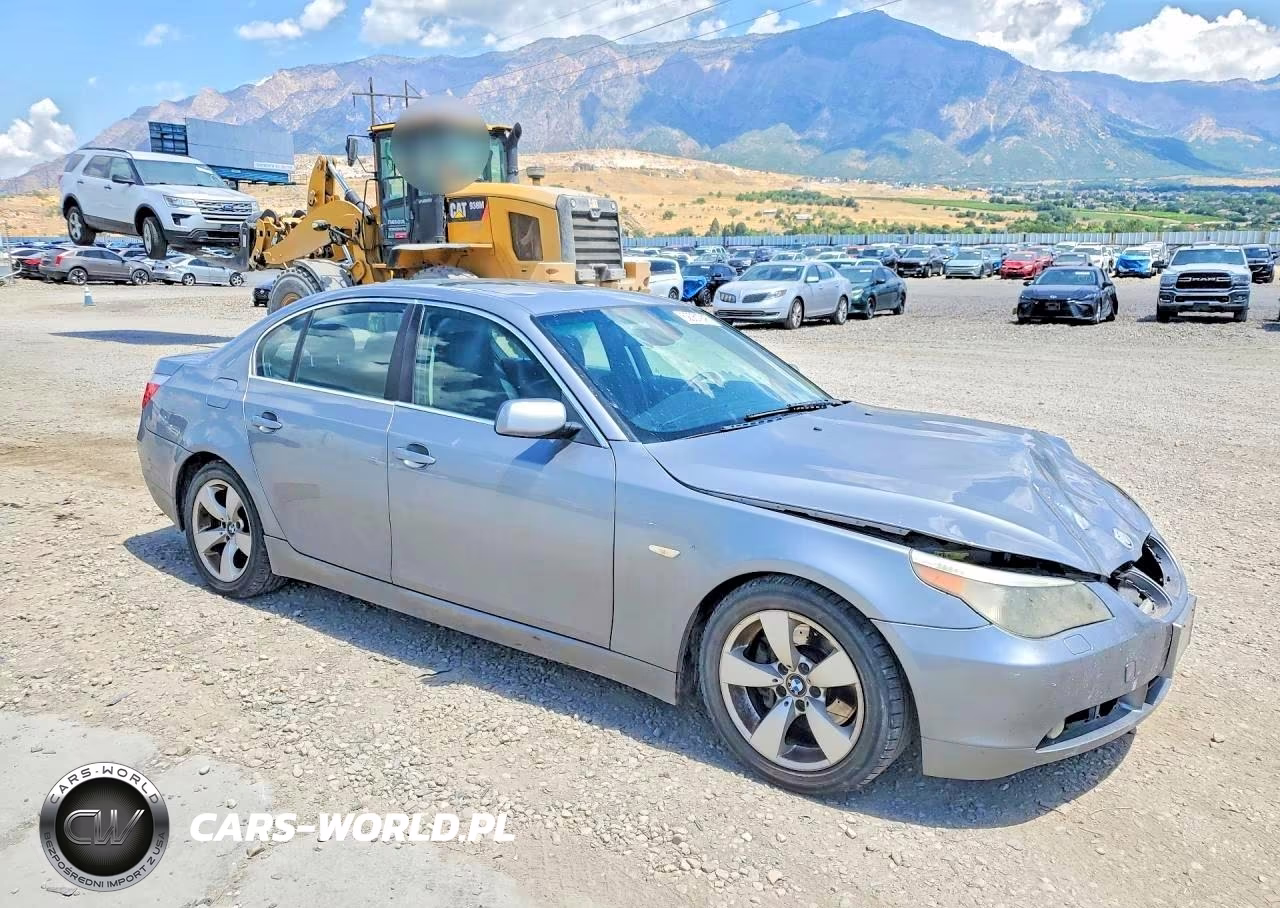 2006 BMW 530 I VIN:WBANE73576CM36971 - 4