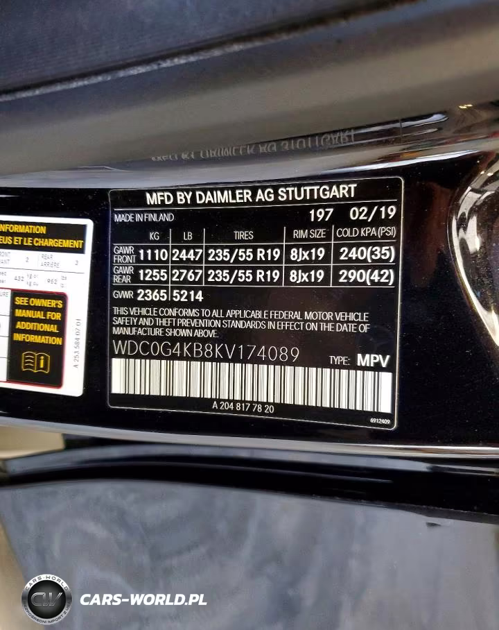 2019 Mercedes-Benz Glc 300 4Matic VIN:WDC0G4KB8KV174089 - 13