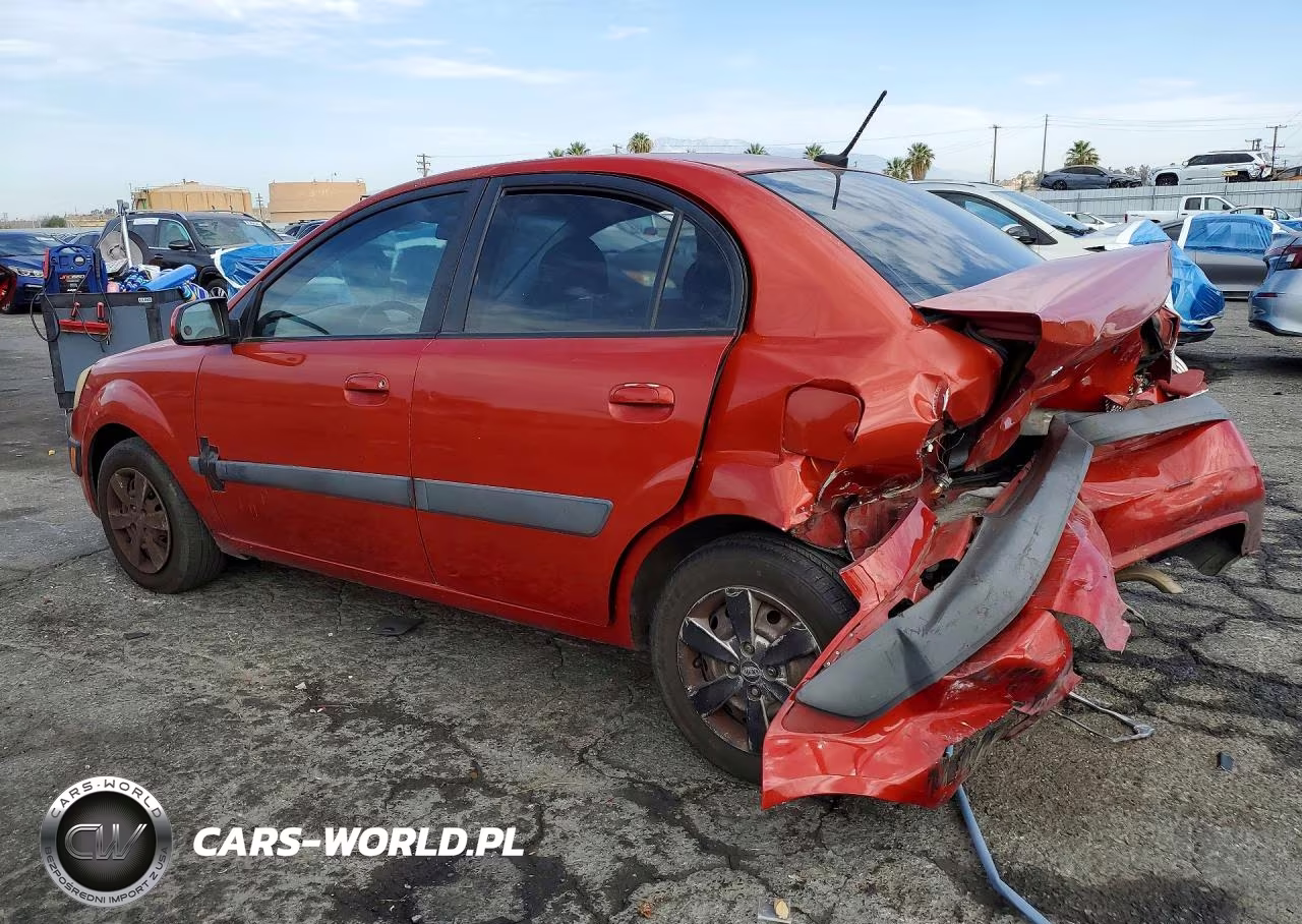 2009 Kia Rio Base VIN:KNADE223396573617 - 2
