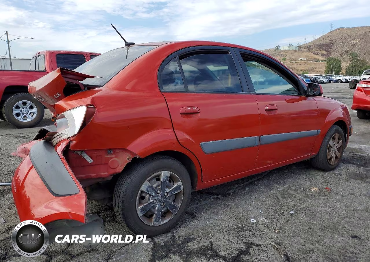 2009 Kia Rio Base VIN:KNADE223396573617 - 3
