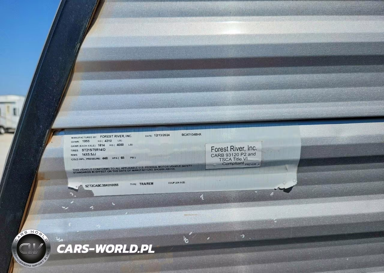 2025 Forest River Coachmen Camper VIN:5ZT2CABC3SK010055 - 10