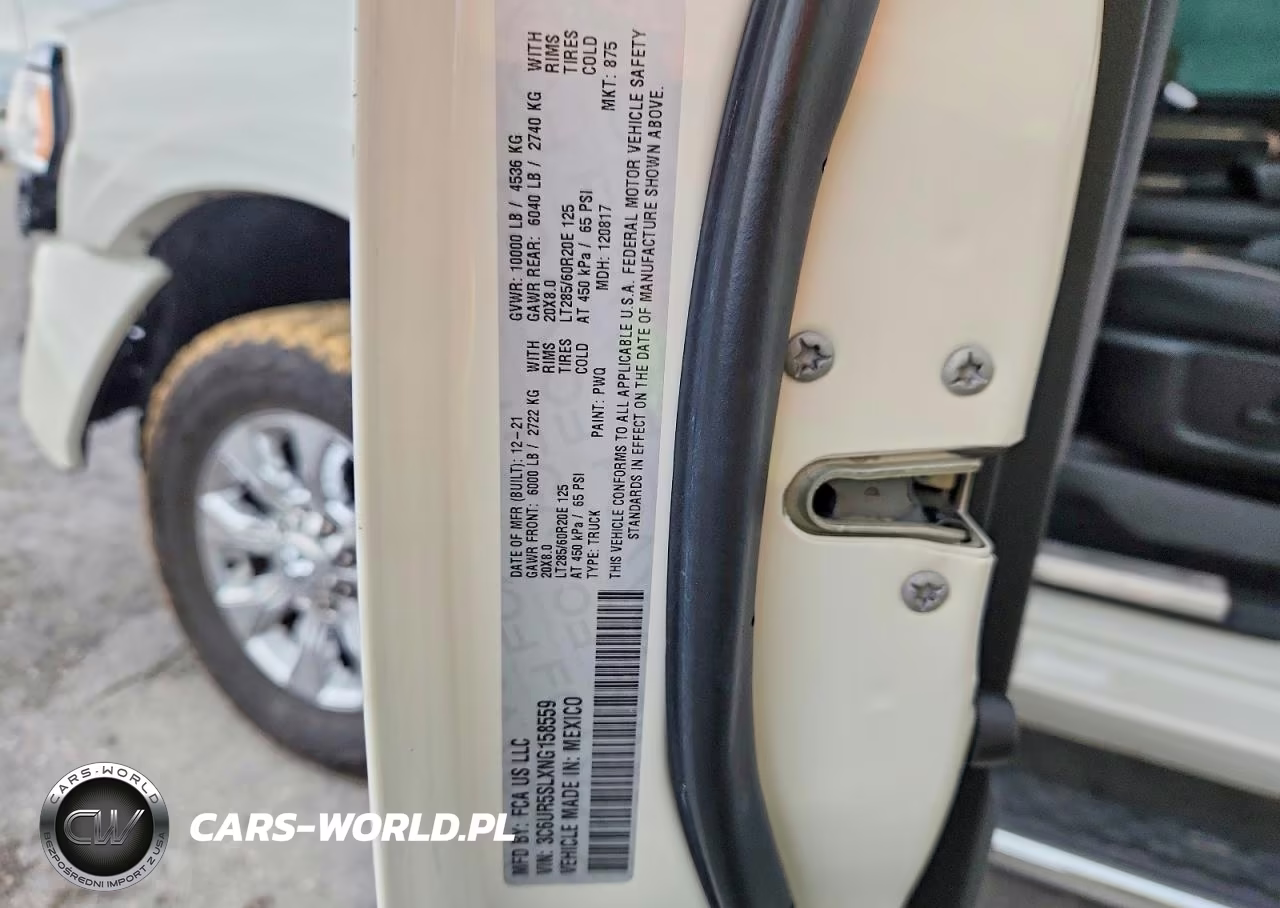 2022 Ram 2500 Limited VIN:3C6UR5SLXNG158559 - 12