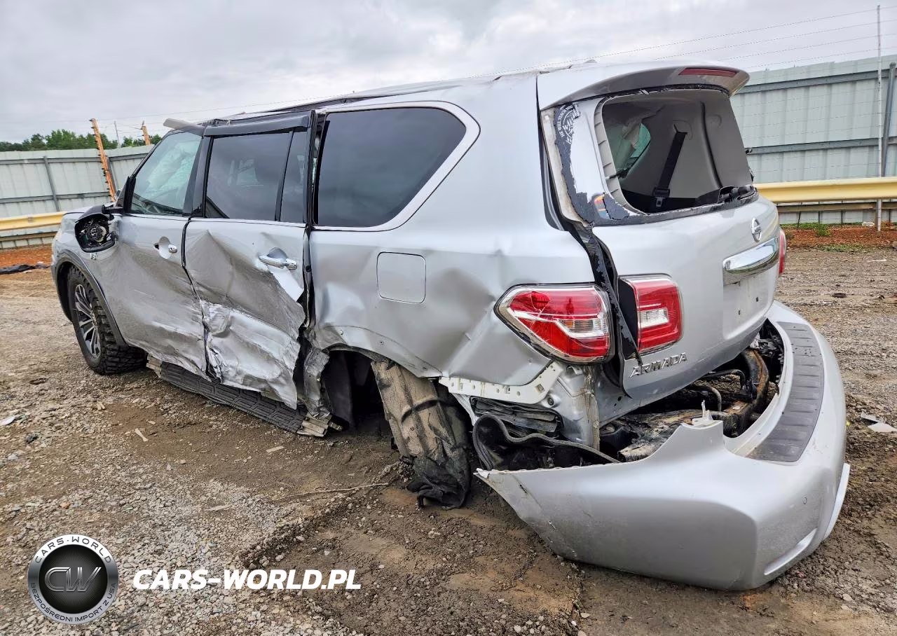 2018 Nissan Armada Sl VIN:JN8AY2NCXJ9557849 - 2