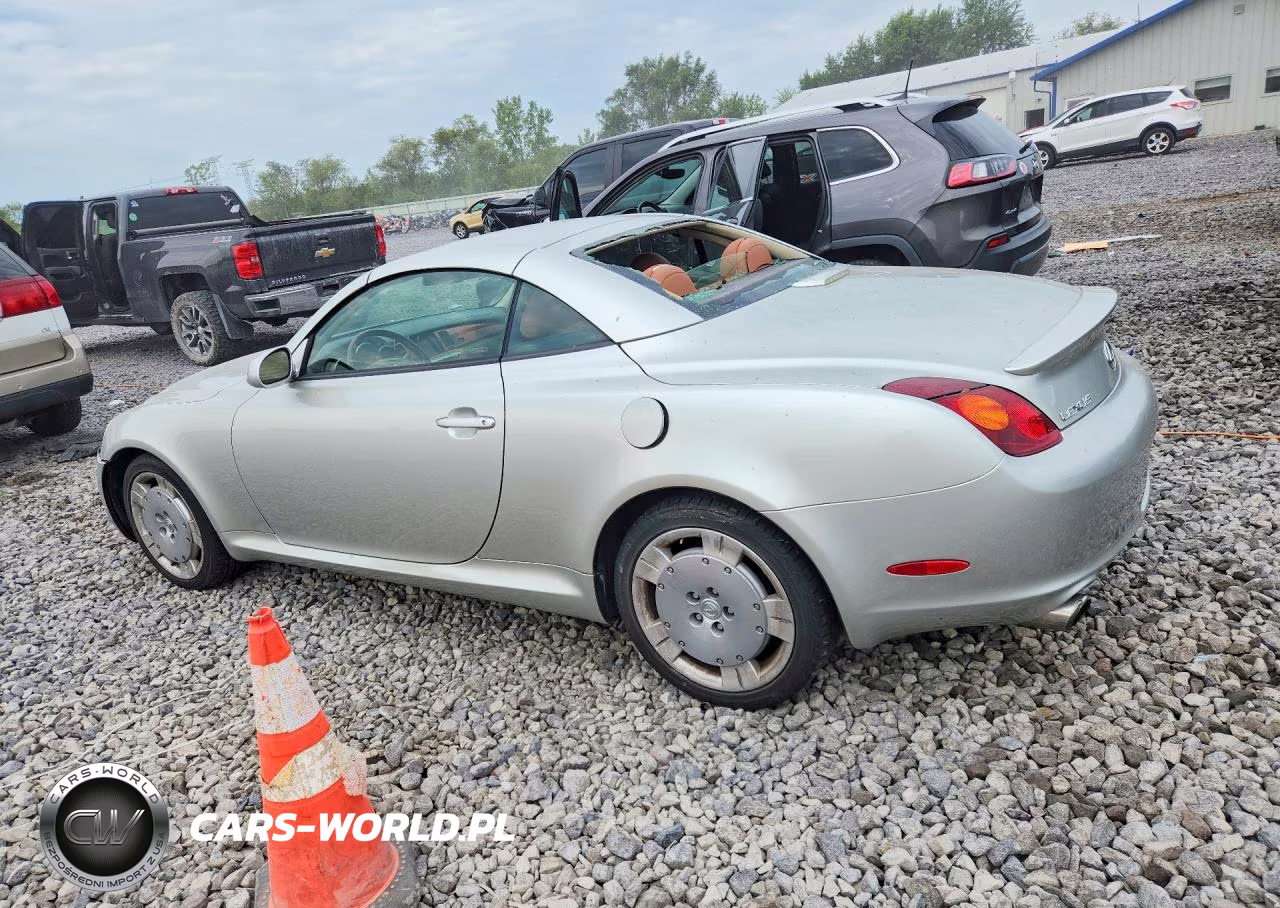 2002 Lexus Sc 430 VIN:JTHFN48Y820006594 - 2