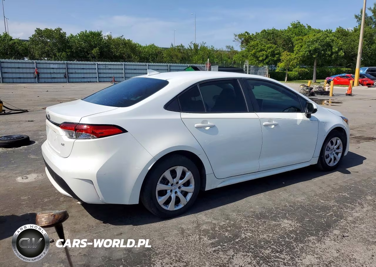 2020 Toyota Corolla Le VIN:5YFEPRAEXLP042895 - 3