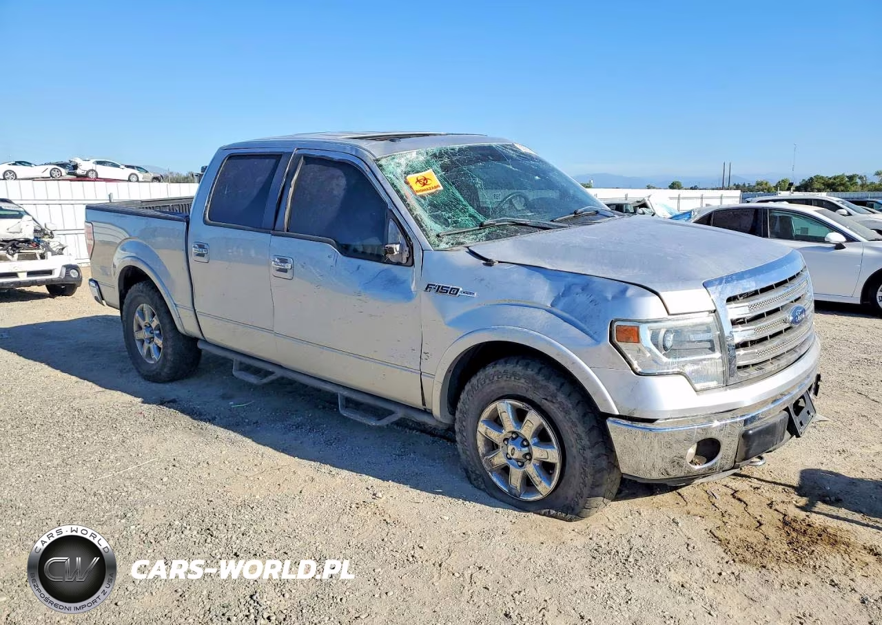 2013 Ford F150 Supercrew VIN:1FTFW1E67DFA02410 - 4