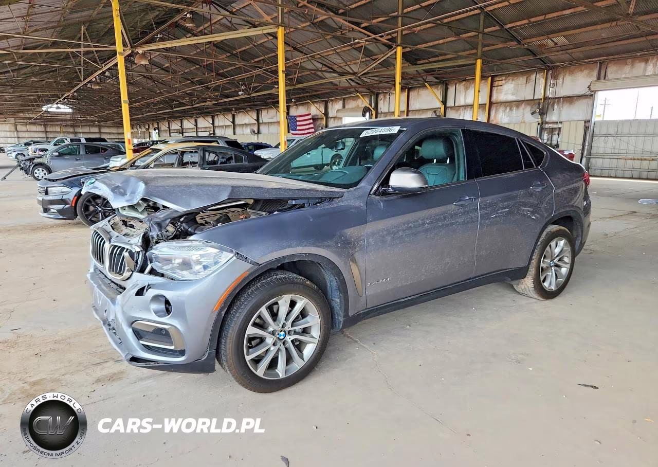 2017 BMW X6 Sdrive35I VIN:5UXKU0C34H0G68156 - 1