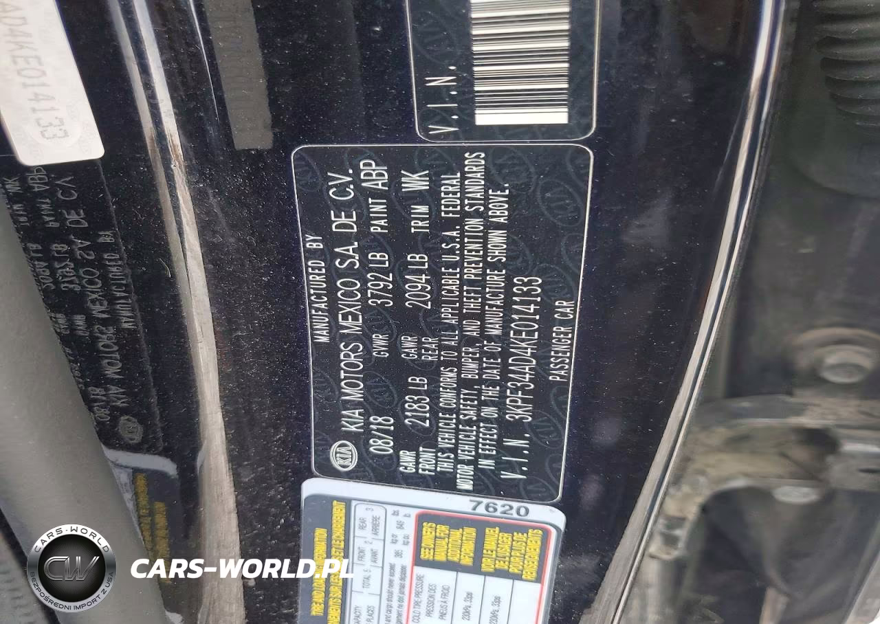 2019 Kia Forte S VIN:3KPF34AD4KE014133 - 12