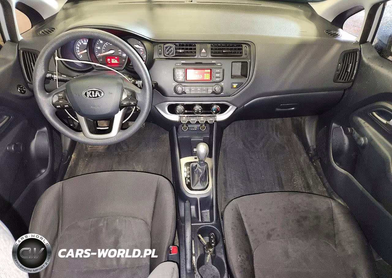 2015 Kia Rio Lx VIN:KNADM5A35F6499845 - 8