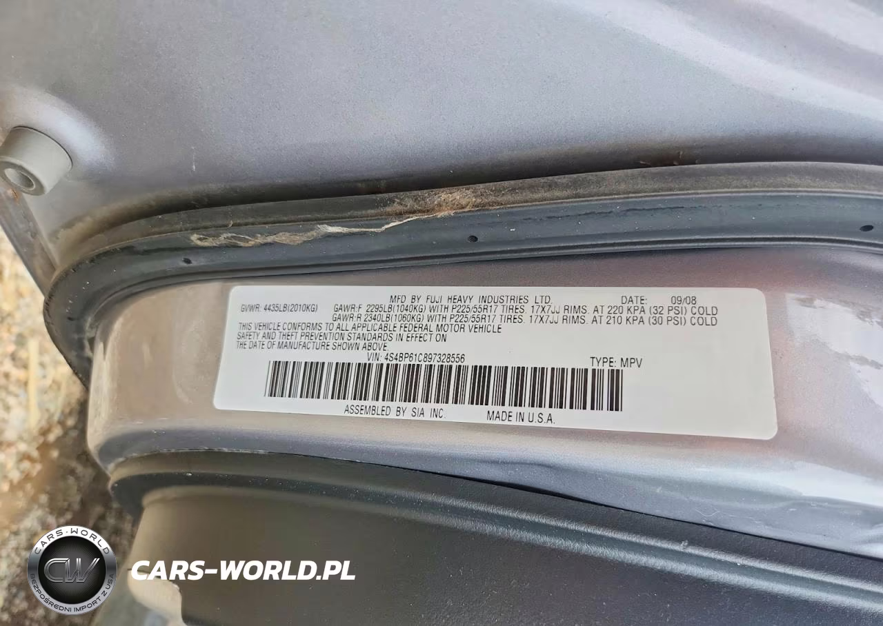 2009 Subaru Outback 2.5I VIN:4S4BP61C897328556 - 13