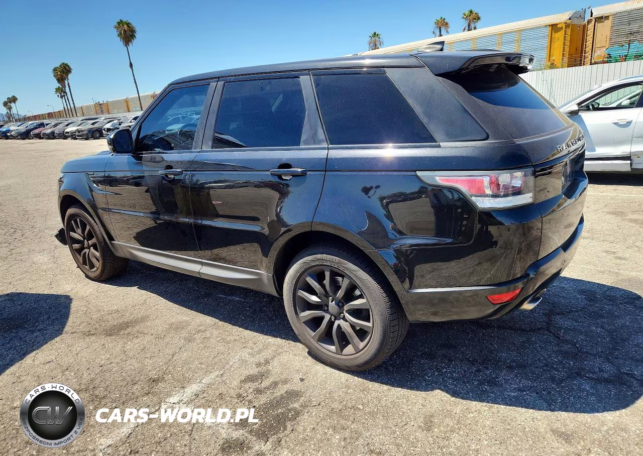 2015 Land Rover Range Rover Sport Hse VIN:SALWR2VF6FA615480 - 2