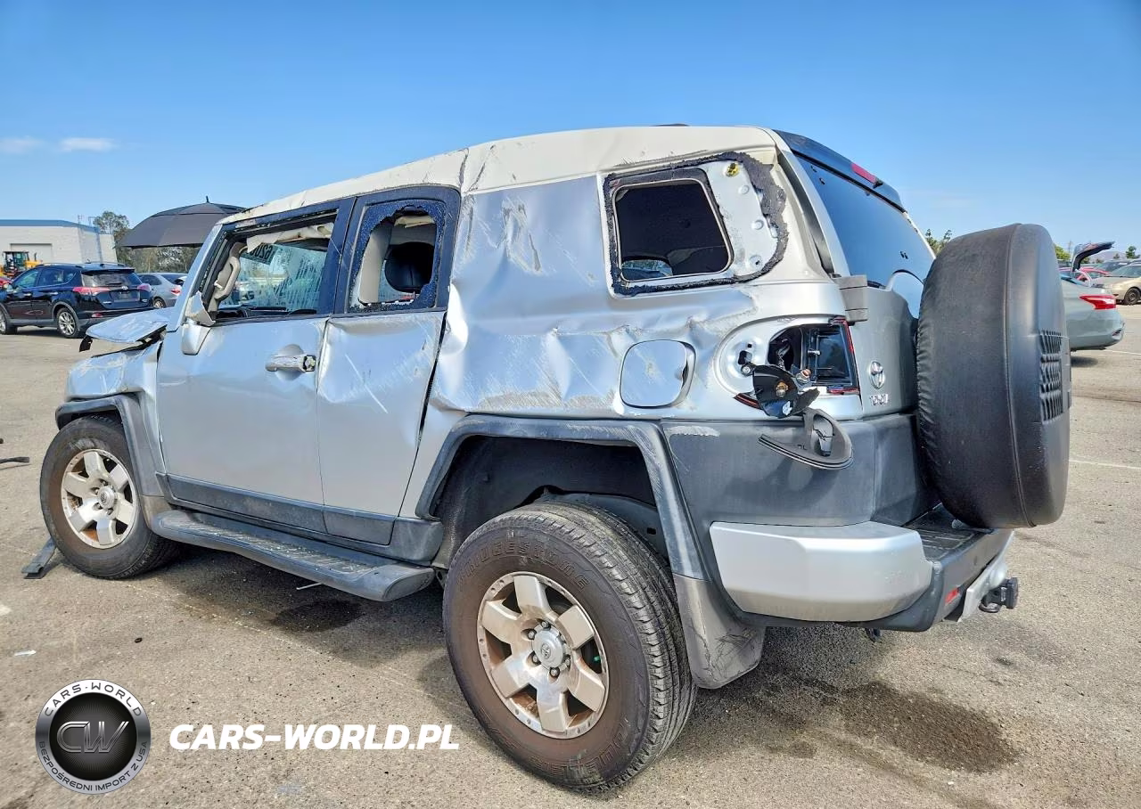 2007 Toyota Fj Cruiser Base VIN:JTEZU11F370016817 - 2