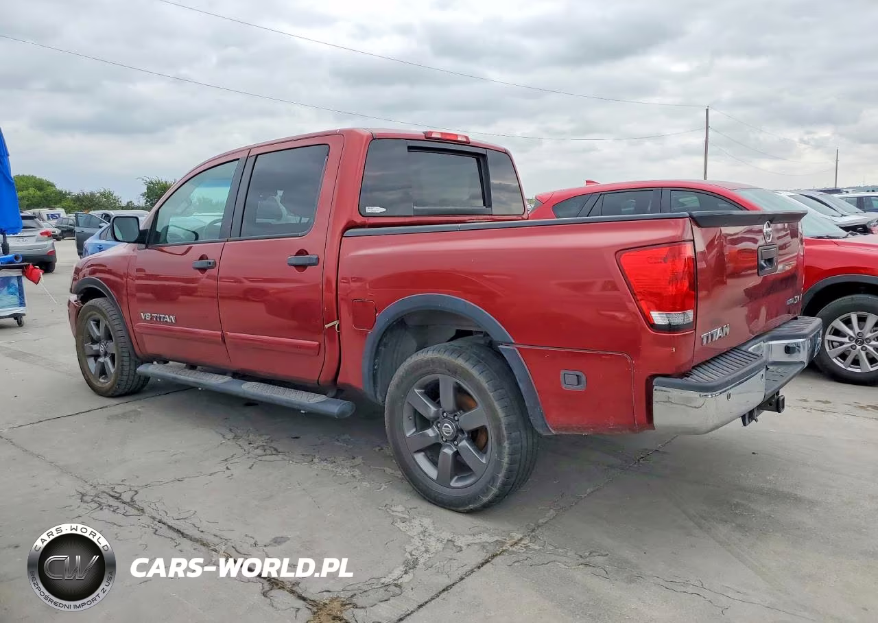 2015 Nissan Titan Sv VIN:1N6BA0ED9FN502239 - 2