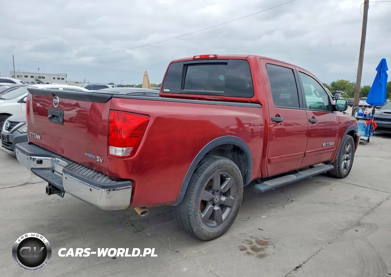 2015 Nissan Titan Sv VIN:1N6BA0ED9FN502239 - 3