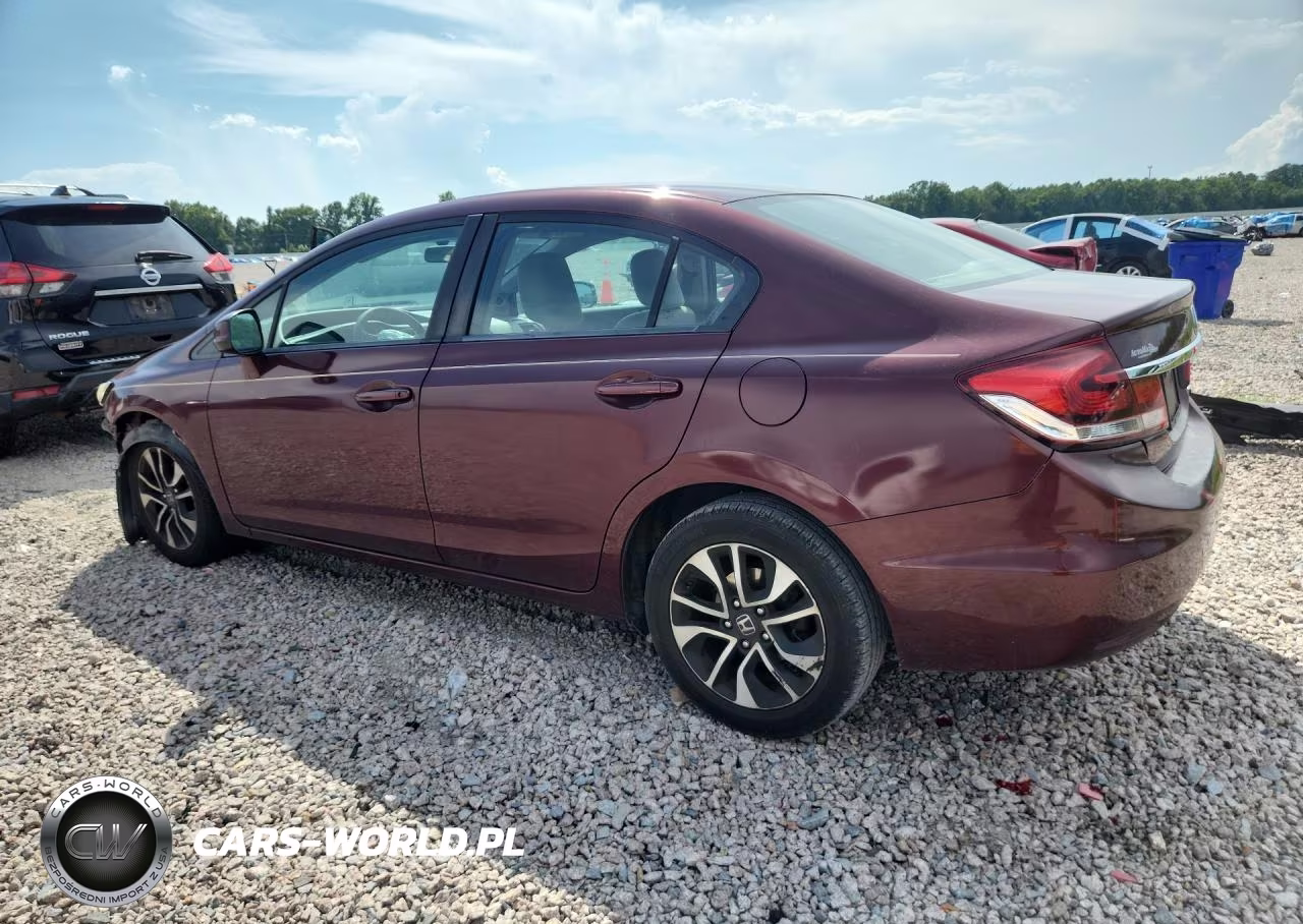 2013 Honda Civic Ex VIN:2HGFB2F88DH530782 - 2