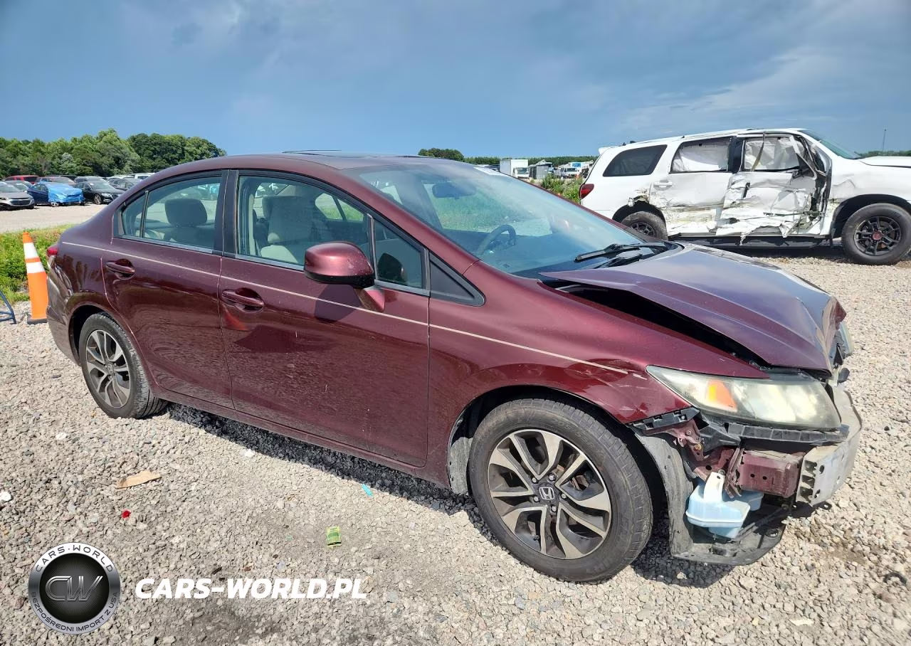 2013 Honda Civic Ex VIN:2HGFB2F88DH530782 - 4