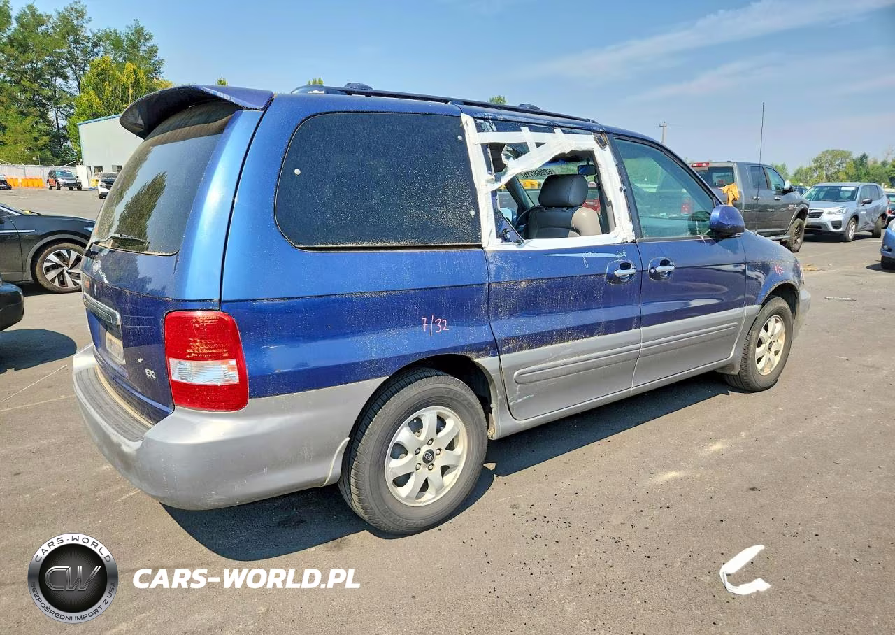 2005 Kia Sedona Lx VIN:KNDUP131256662030 - 3