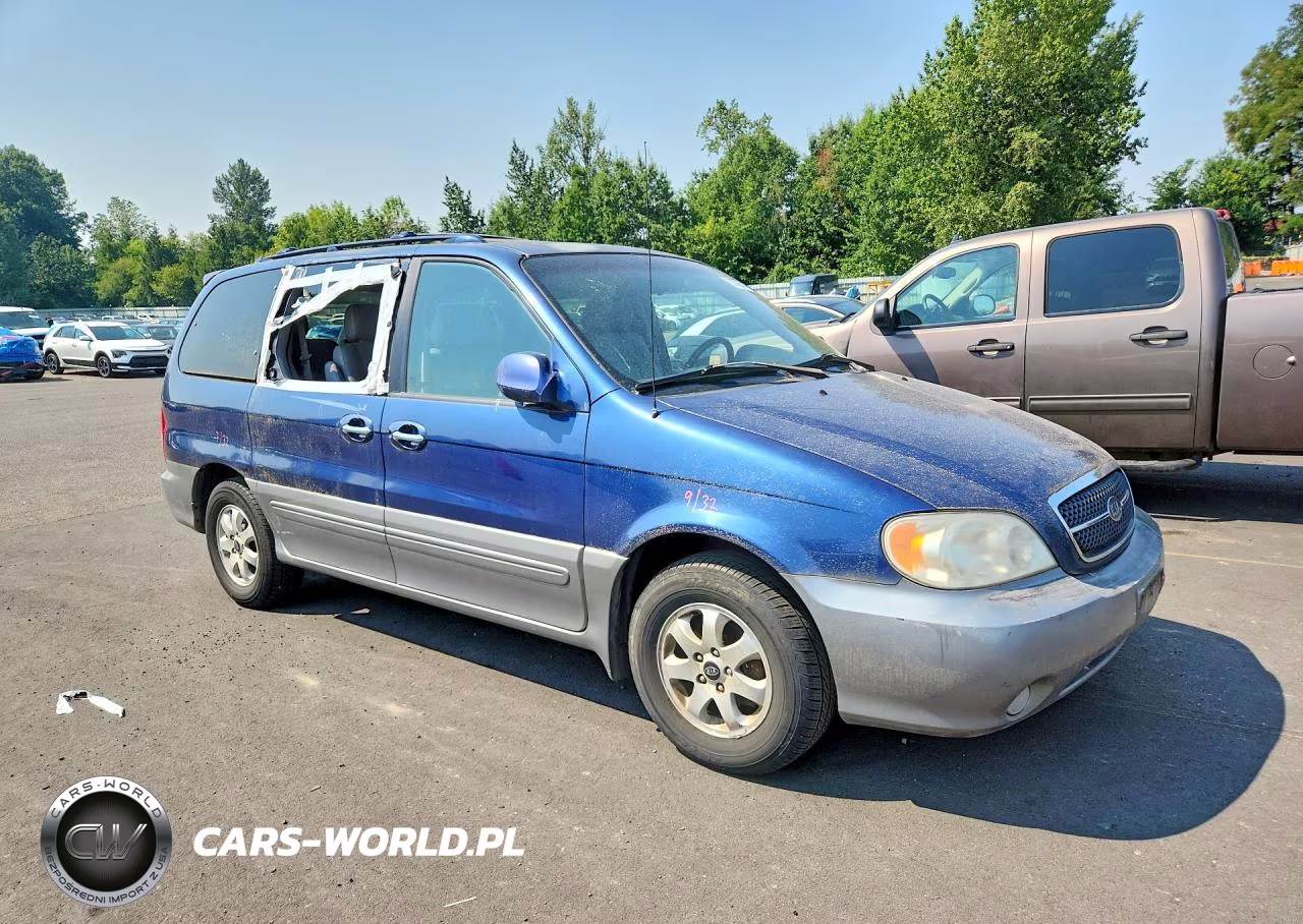 2005 Kia Sedona Lx VIN:KNDUP131256662030 - 4