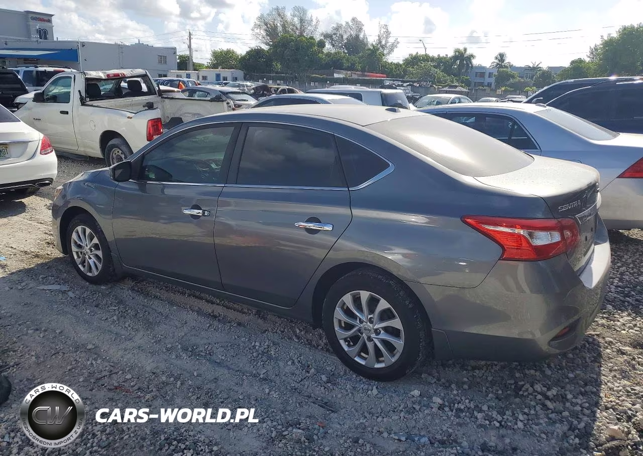 2018 Nissan Sentra Sv VIN:3N1AB7AP8JY207829 - 2